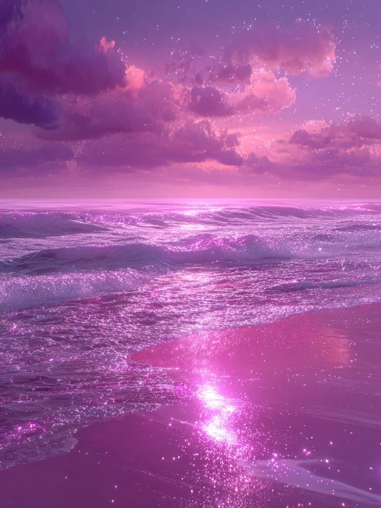 Dreamy Ocean Sunset Poster. poster — nature art