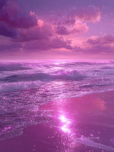Dreamy Ocean Sunset Poster. poster