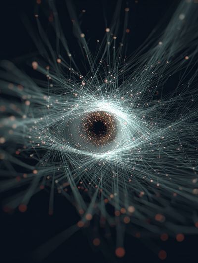 Abstract Eye — Digital Art Print. poster