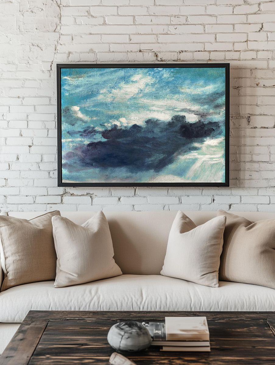Dramatic Sky — Fine Art Print. — room view 1