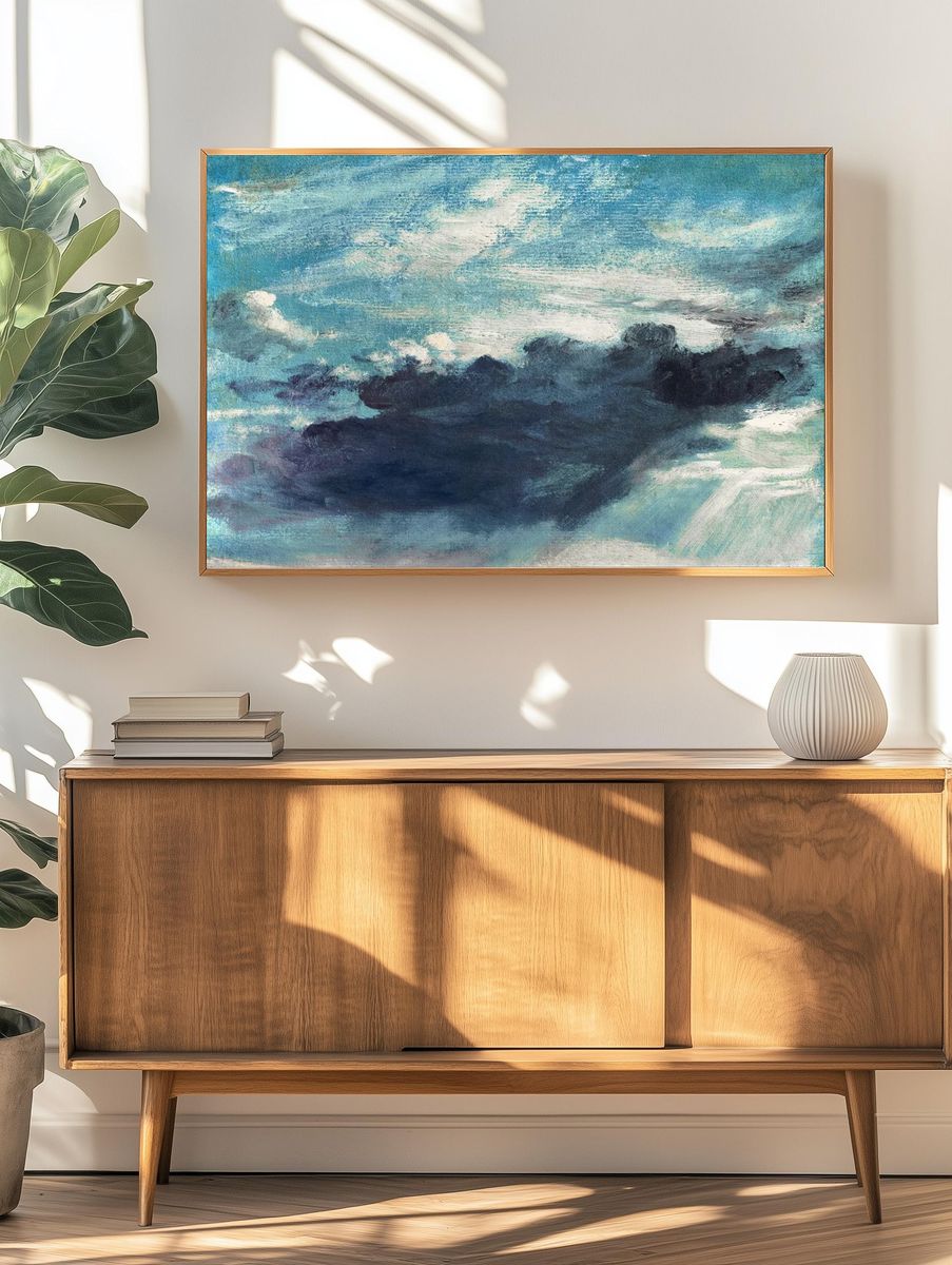 Dramatic Sky — Fine Art Print. — room view 3