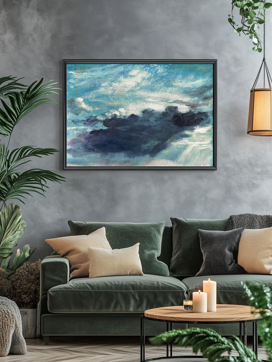 Dramatic Sky — Fine Art Print. — room view 4