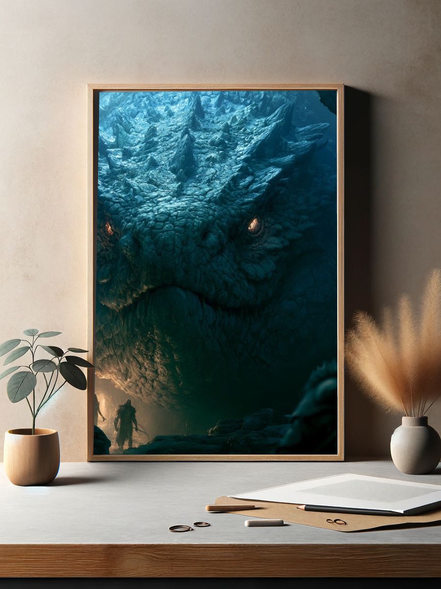 Dragon Cave Encounter Poster. — room view 2