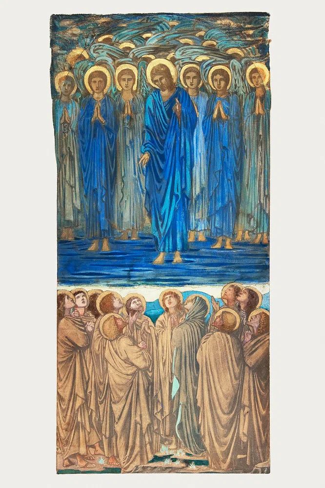 Divine Encounter — Fine Art Print. poster — fine-art art