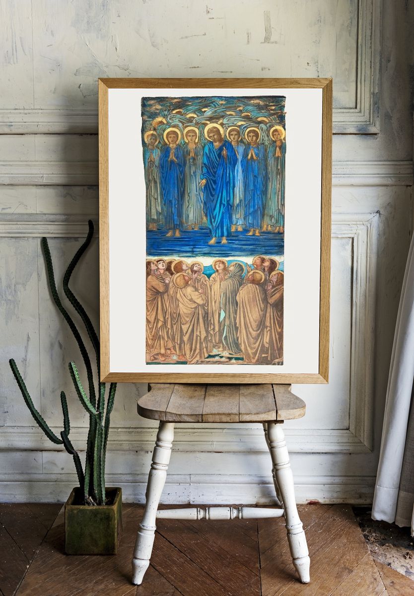 Divine Encounter — Fine Art Print. — room view 1