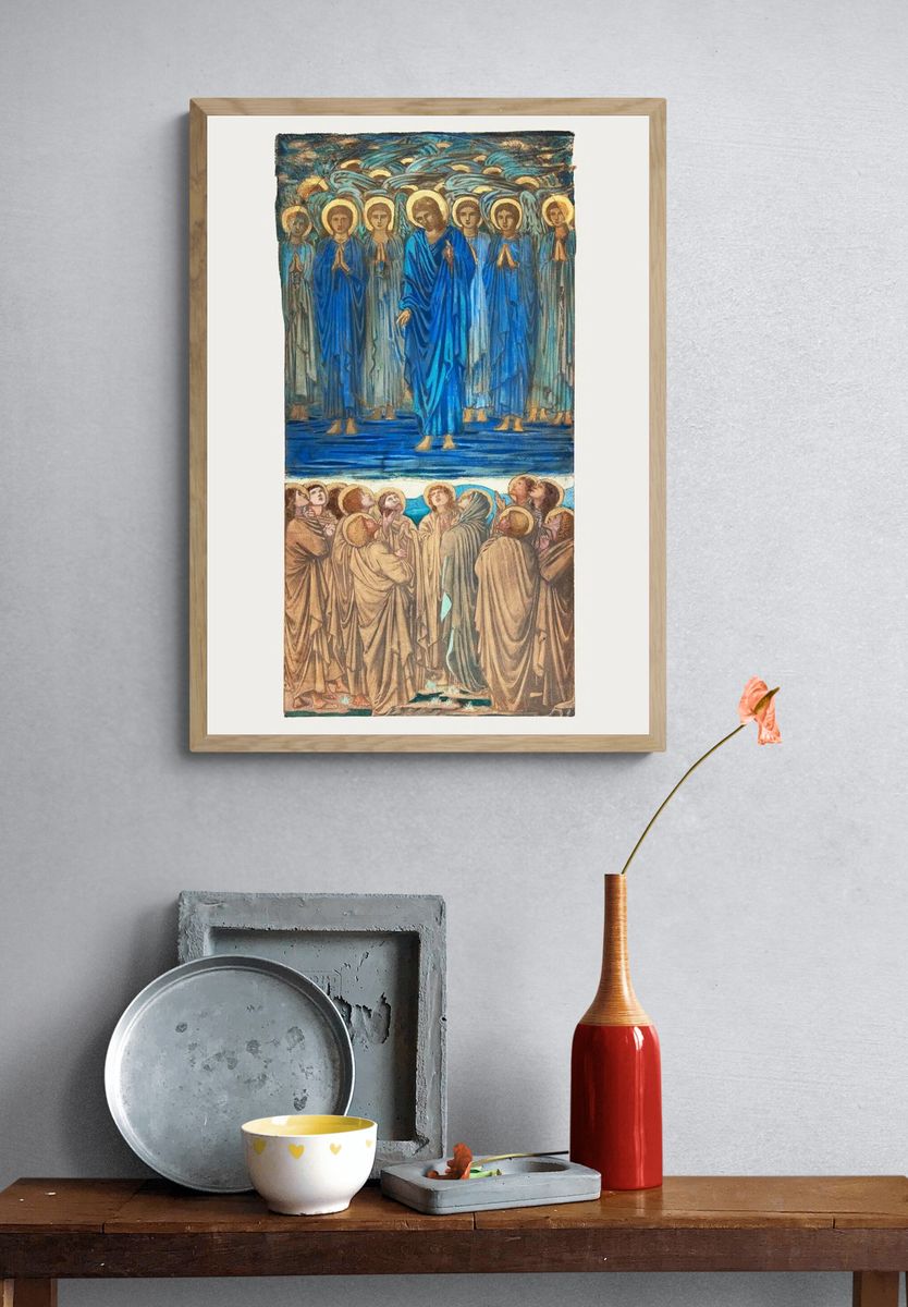 Divine Encounter — Fine Art Print. — room view 3