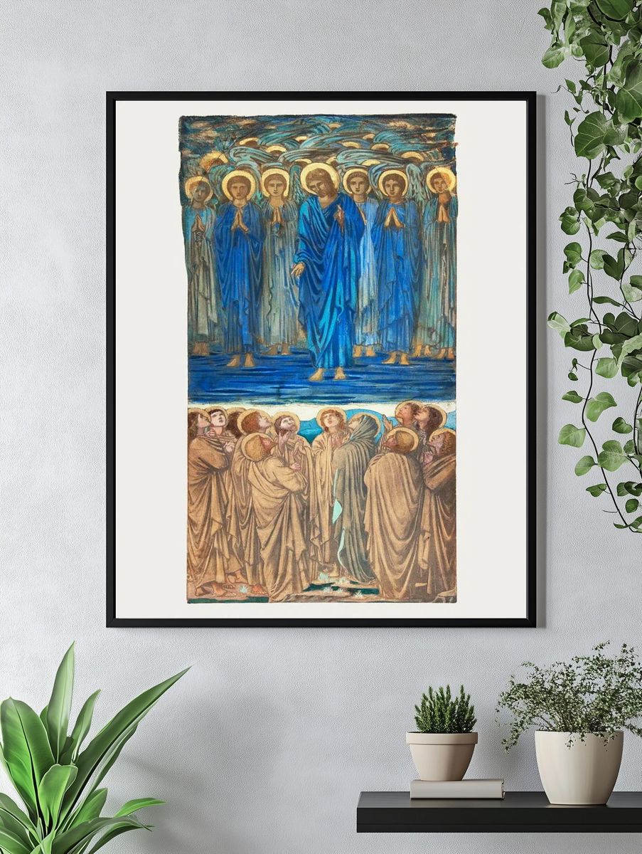 Divine Encounter — Fine Art Print. — room view 4