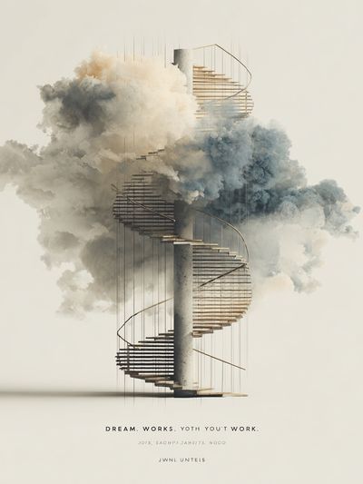 Dream Works — Surrealism Print. poster