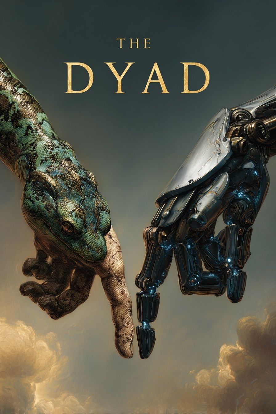The Dyad — Surrealism Print. poster — fine-art art