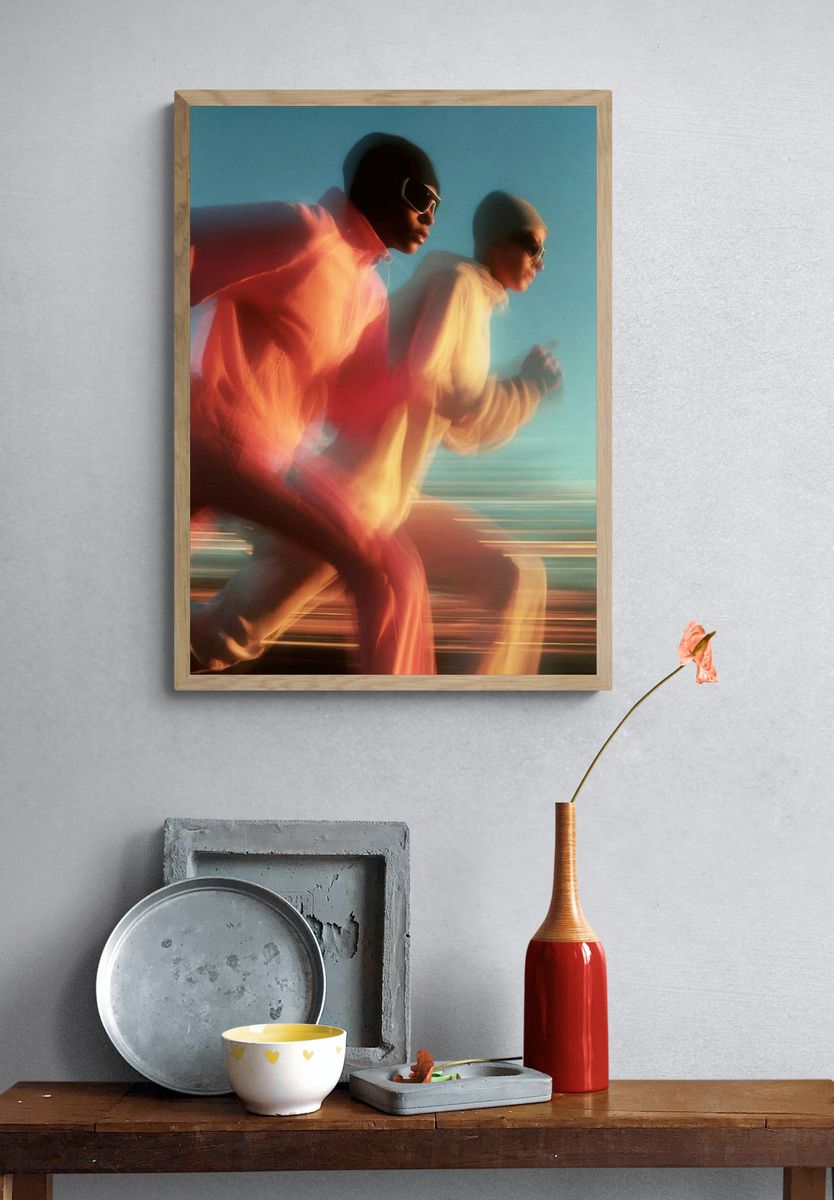 Dynamic Runners — Contemporary Print. — room view 3