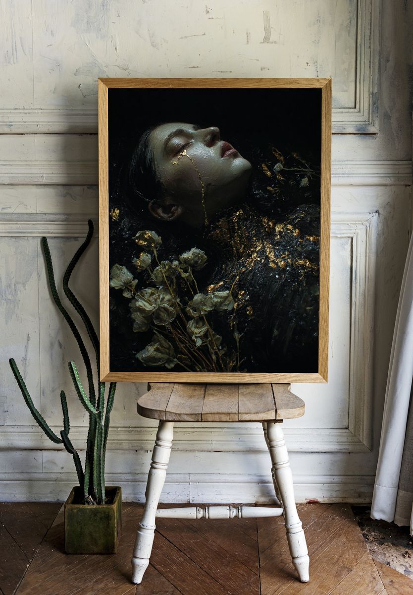 Ethereal Beauty — Fine Art Print. — room view 1