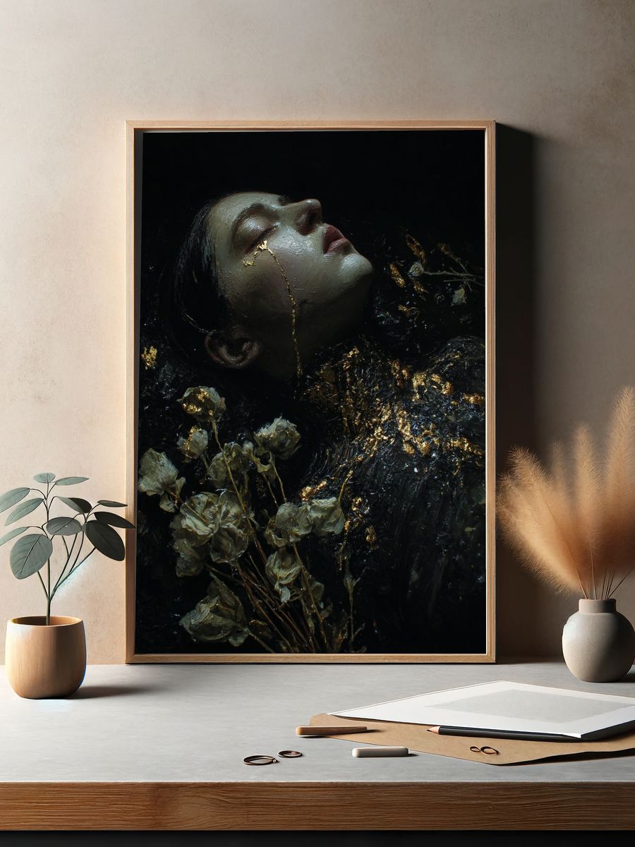Ethereal Beauty — Fine Art Print. — room view 2
