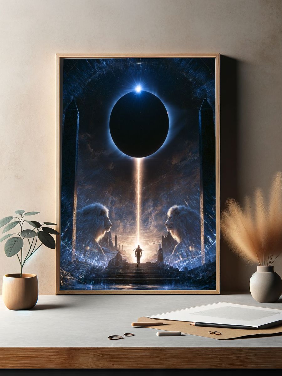 Eclipse Portal Fantasy Poster. — room view 2