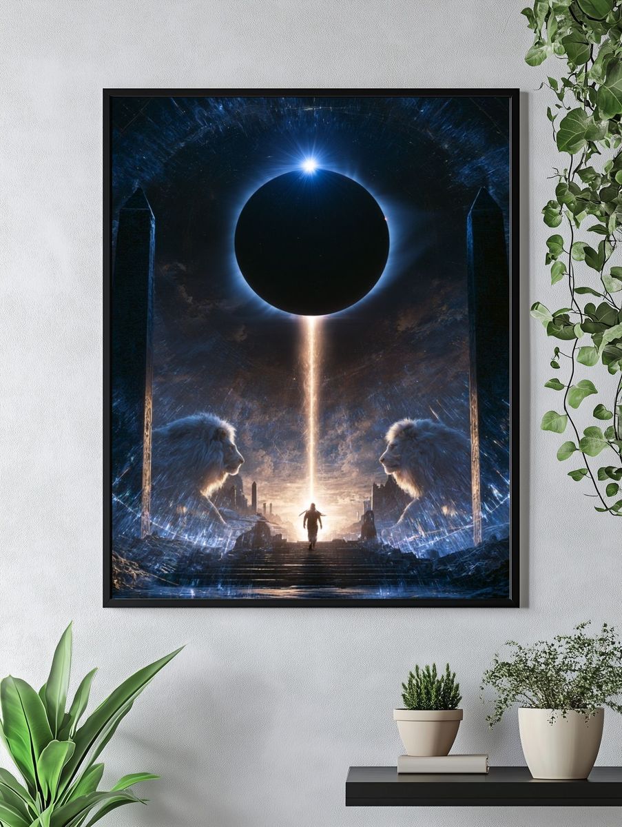 Eclipse Portal Fantasy Poster. — room view 4