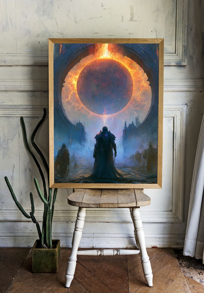 Eclipse Portal Fantasy Poster. — room view 1