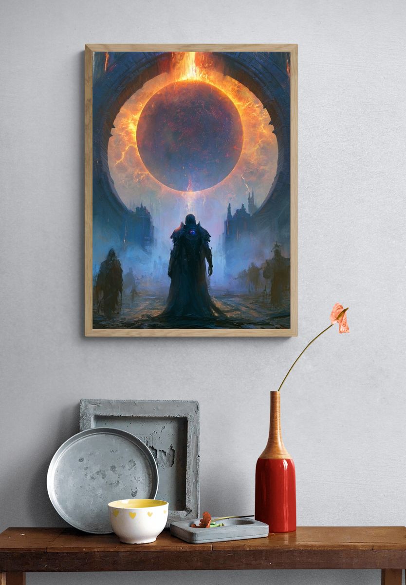 Eclipse Portal Fantasy Poster. — room view 3