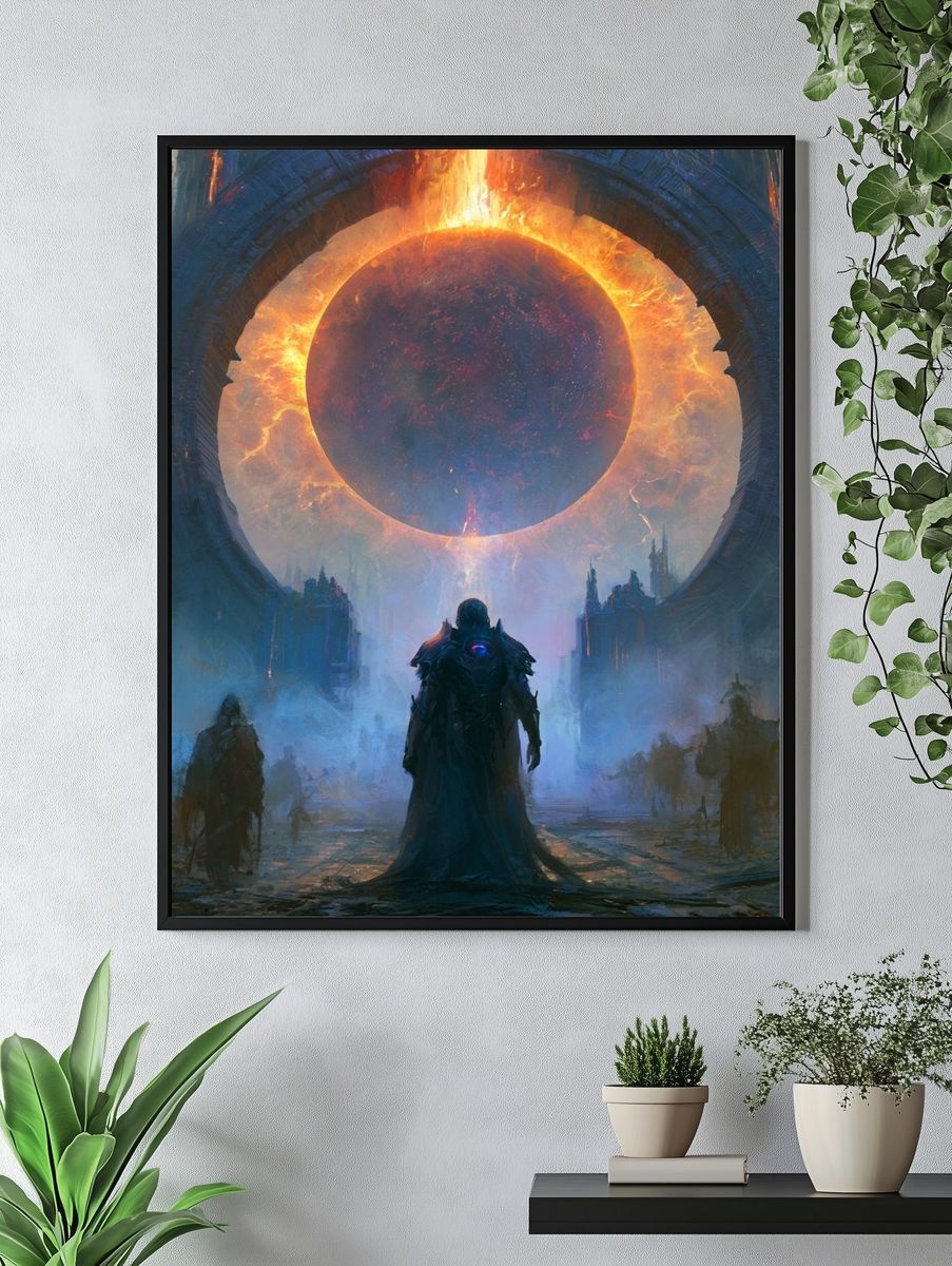 Eclipse Portal Fantasy Poster. — room view 4