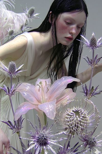 Ethereal Floral Portrait