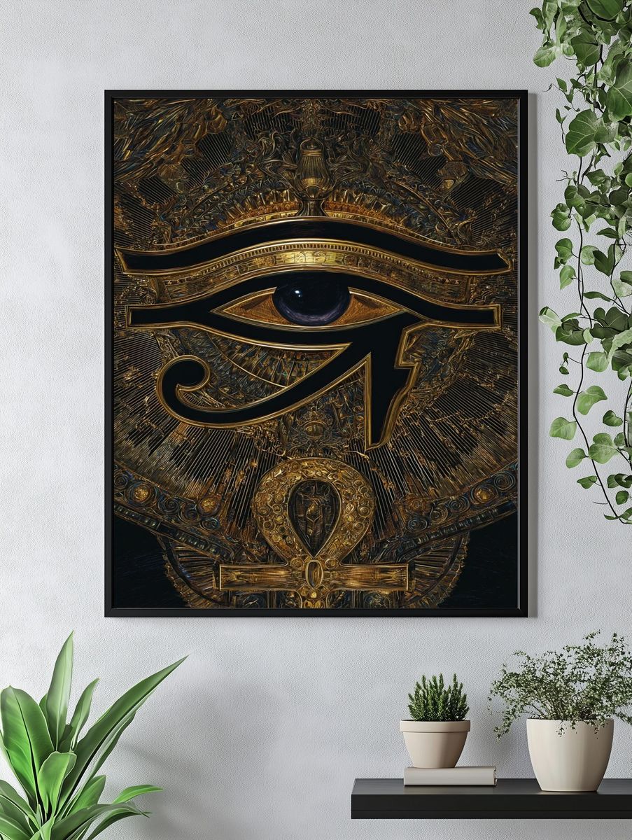 Eye of Horus — Fine Art Print. — room view 4