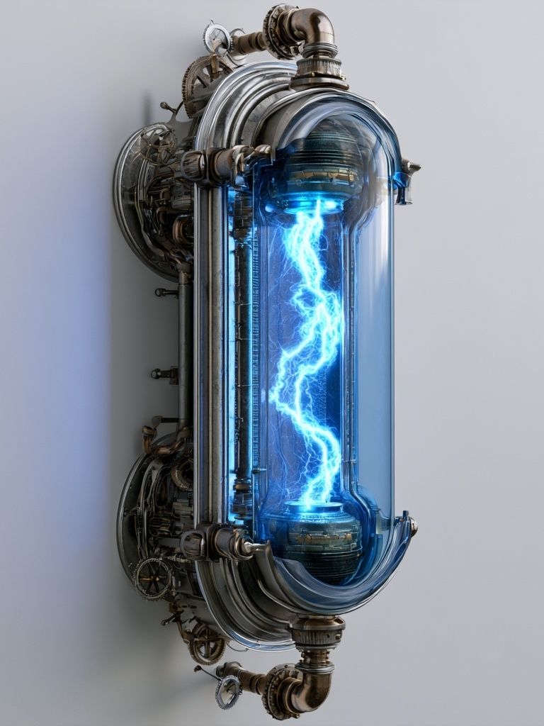 Electric Reactor Sci-Fi Poster. poster detail