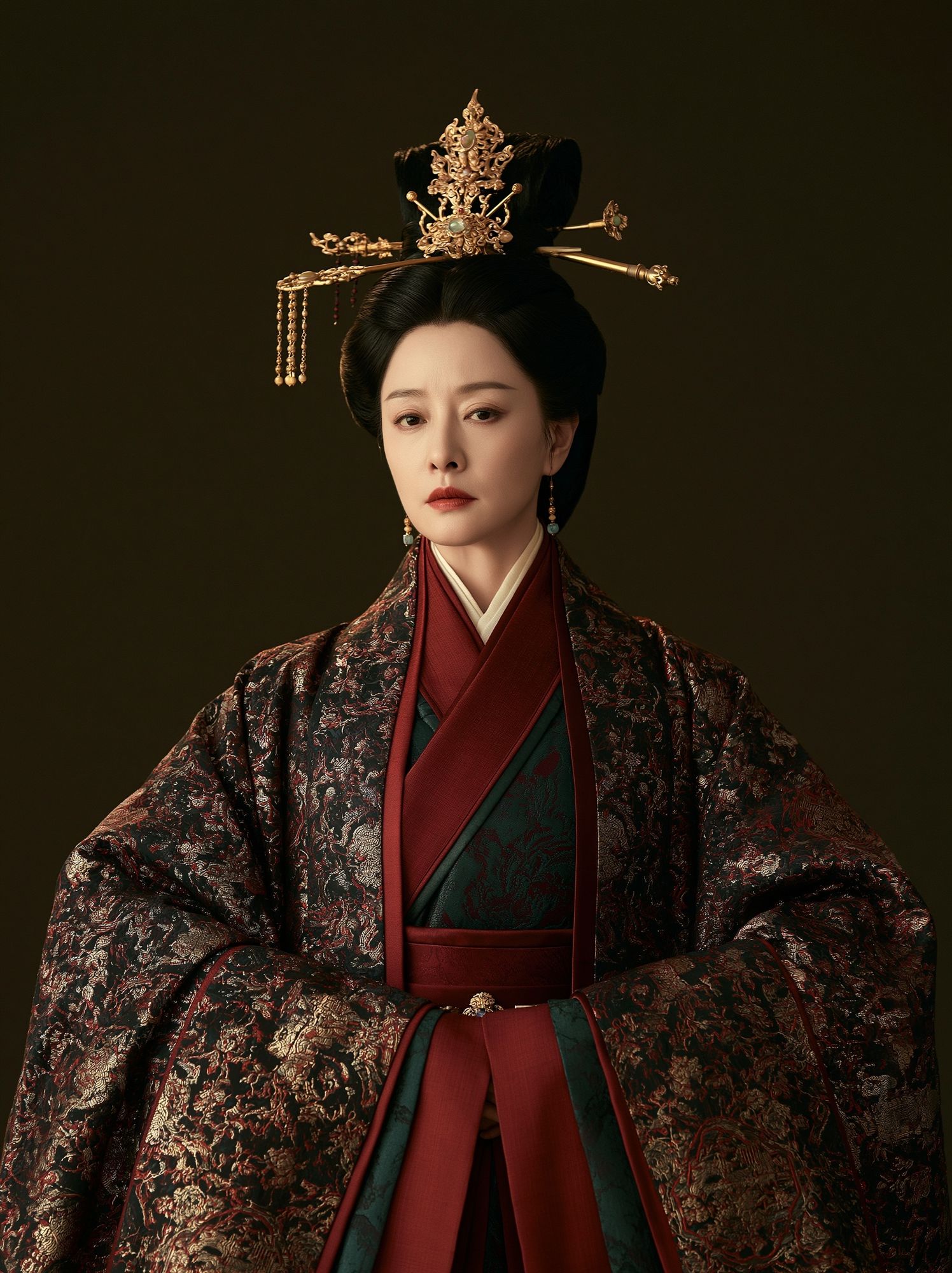 Imperial Empress Portrait Print. poster detail