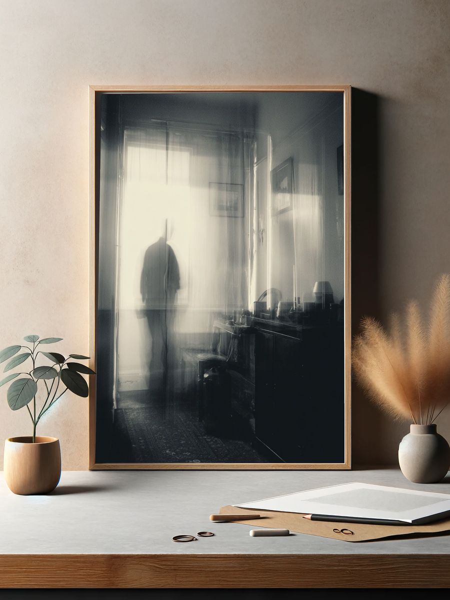 Ethereal Presence — Fine Art Print. — room view 2