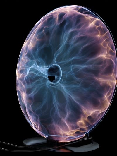 Electric Plasma Sphere Poster. poster print