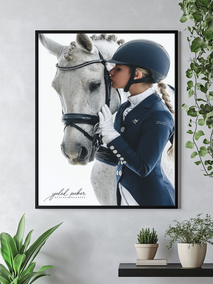 Equestrian Portrait Photography Poster. — room view 4