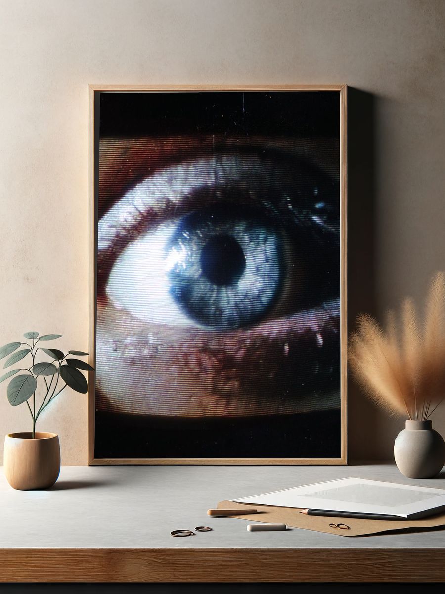 Close-Up Eye — Surreal Photography Print. — room view 2
