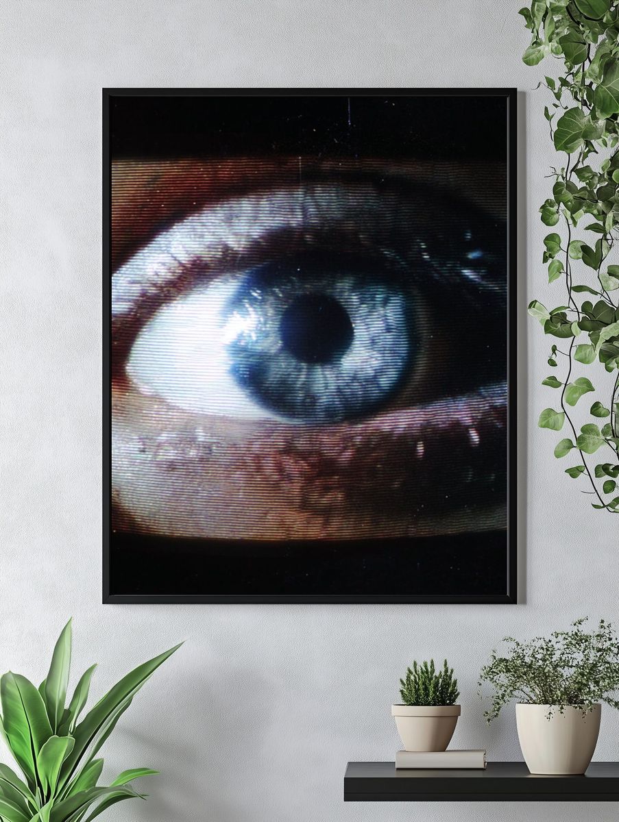 Close-Up Eye — Surreal Photography Print. — room view 4