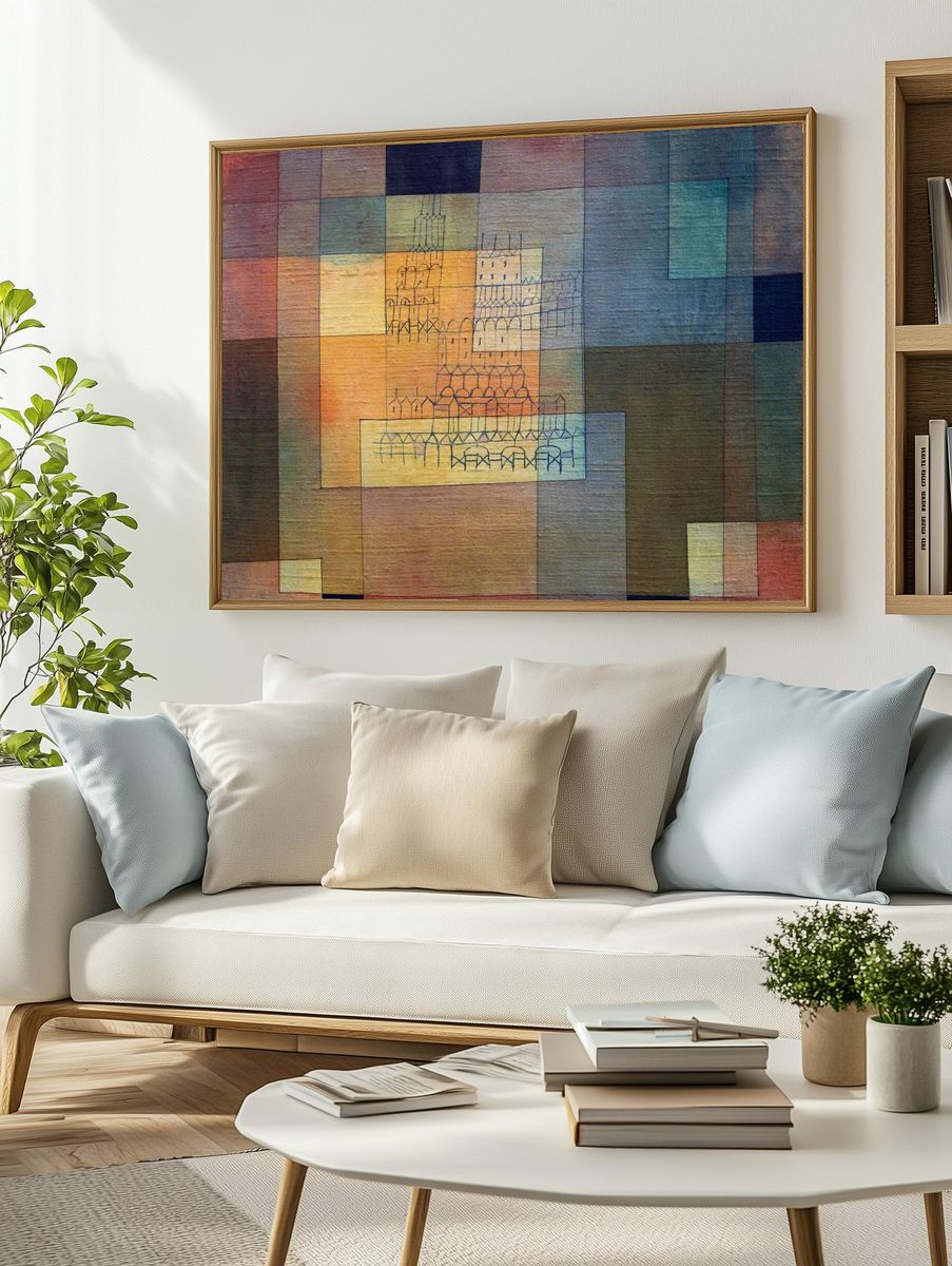Polyphonic Architecture (1930) painting high. — room view 2