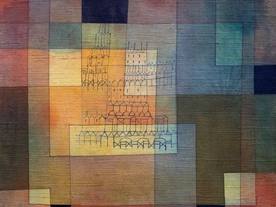 Polyphonic Architecture (1930) painting high.