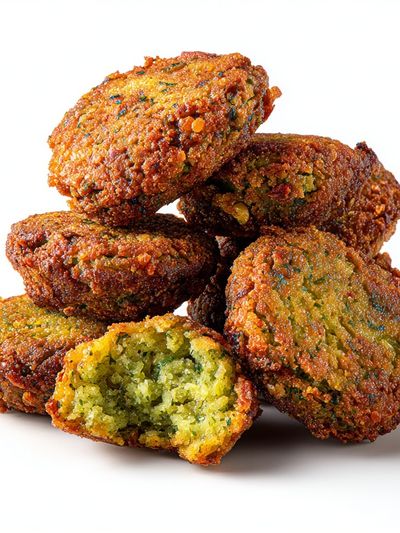 Falafel Stack Food-Drink Poster.