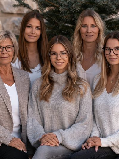 Family Portrait Photography Poster.