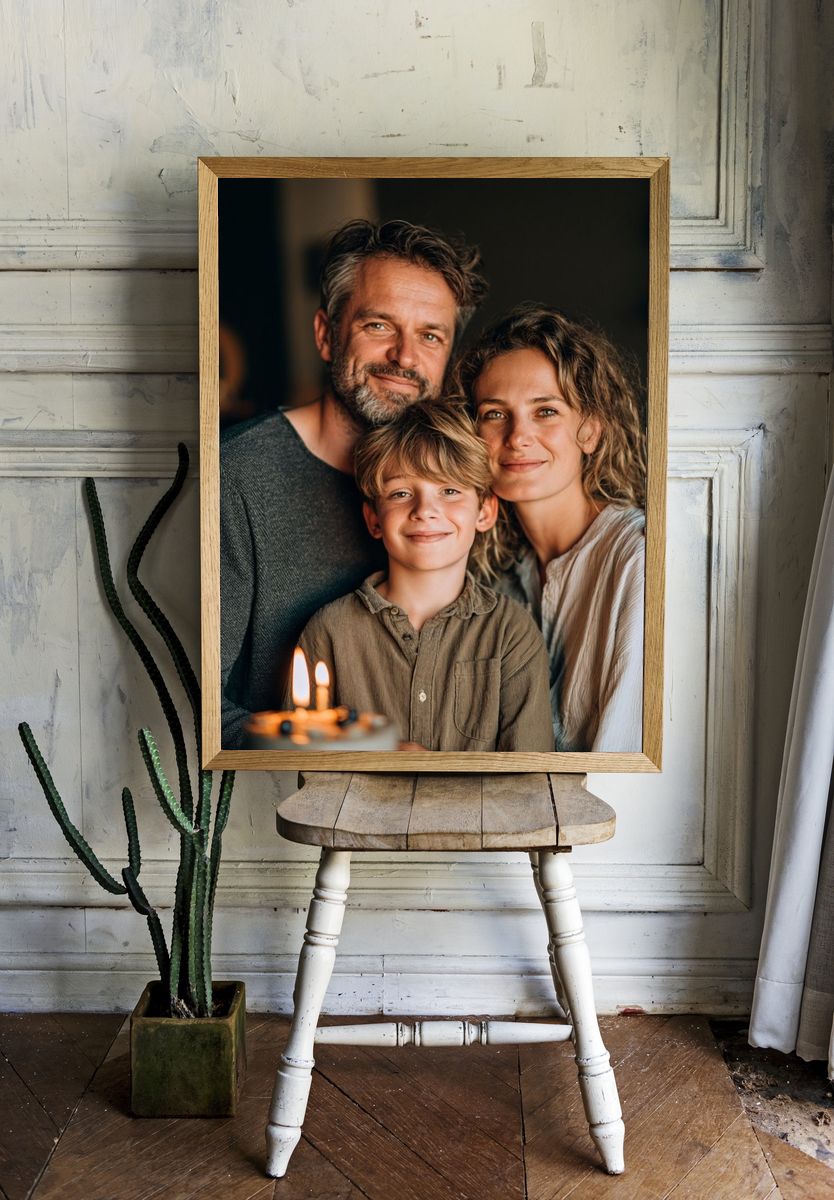 Family Portrait Photography Poster. room preview