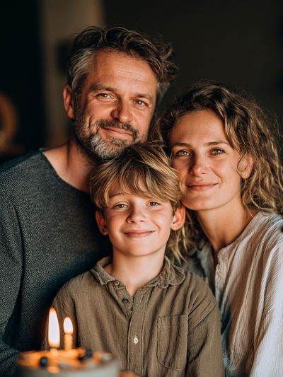 Family Portrait Photography Poster.