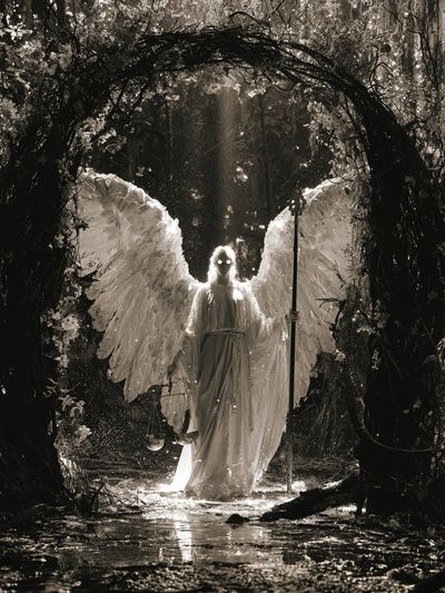 Forest Angel — Surreal Print.