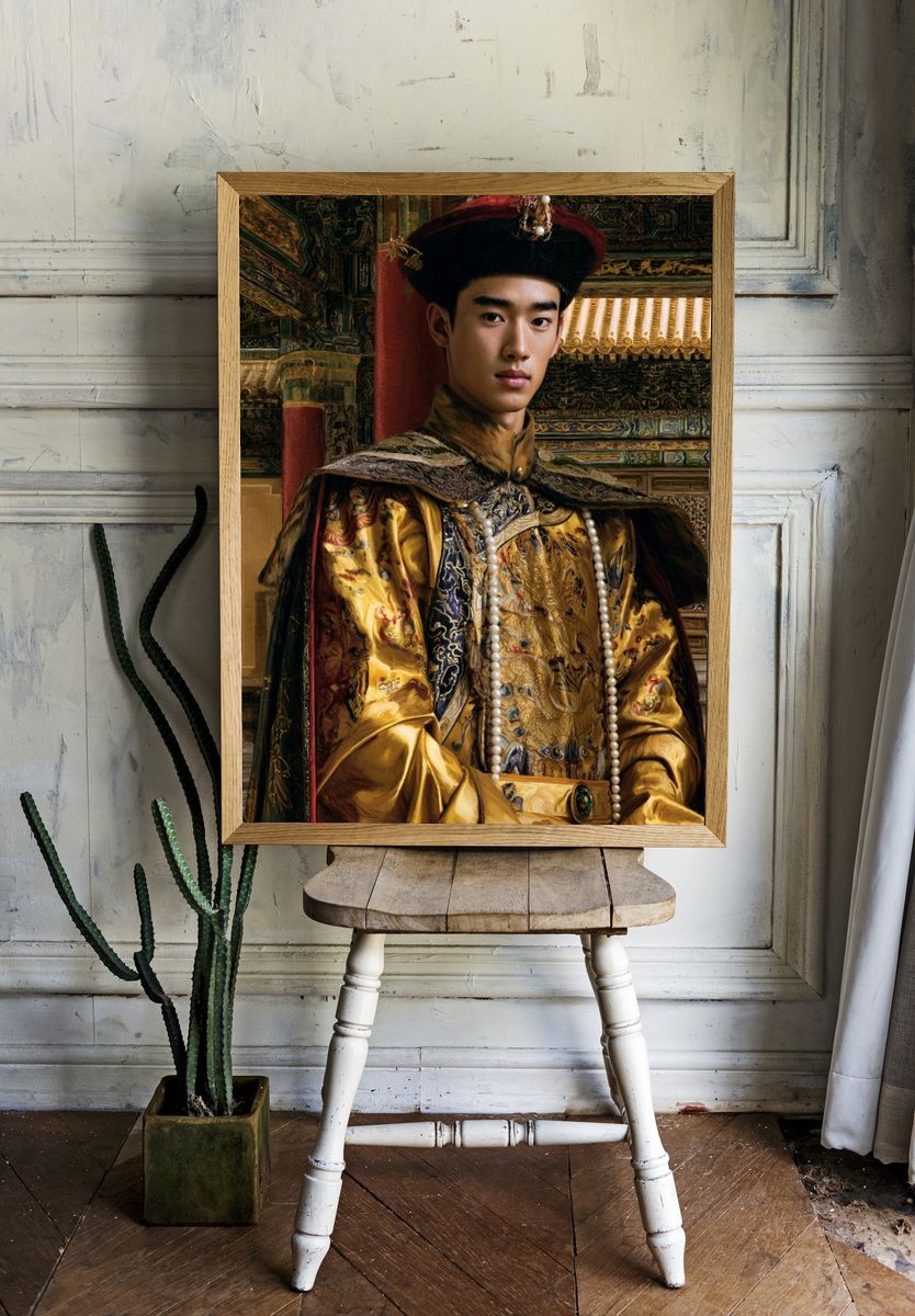 Imperial Portrait Fine-Art Poster. room preview