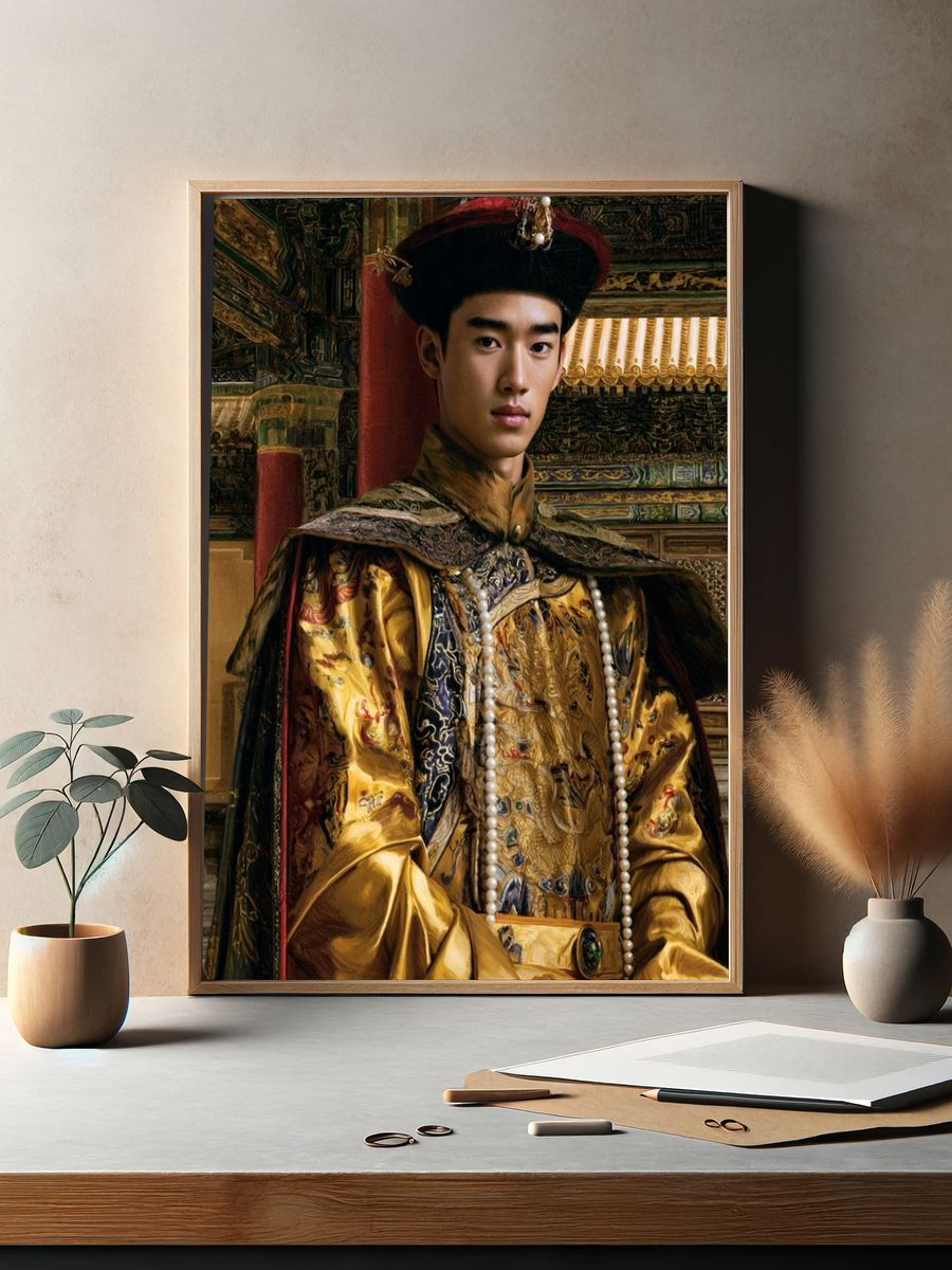 Imperial Portrait Fine-Art Poster. — room view 2