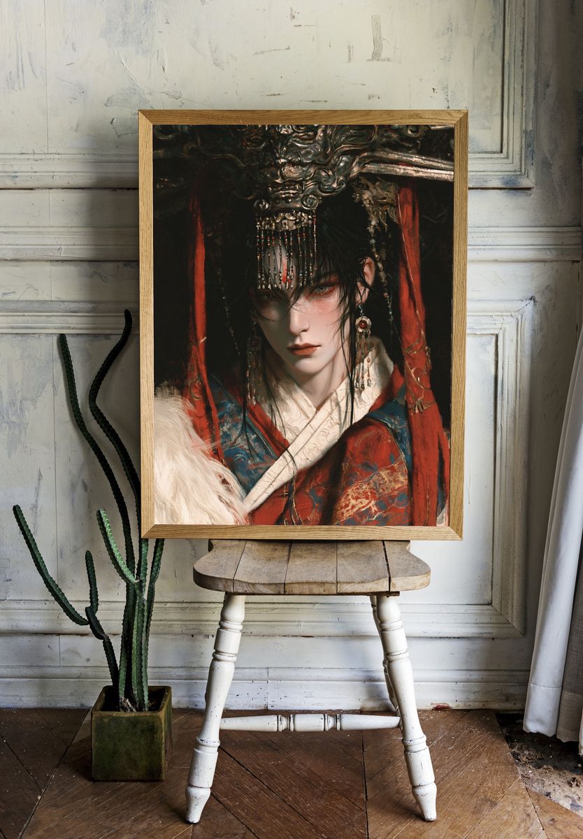 Imperial Portrait Fine-Art Poster. room preview