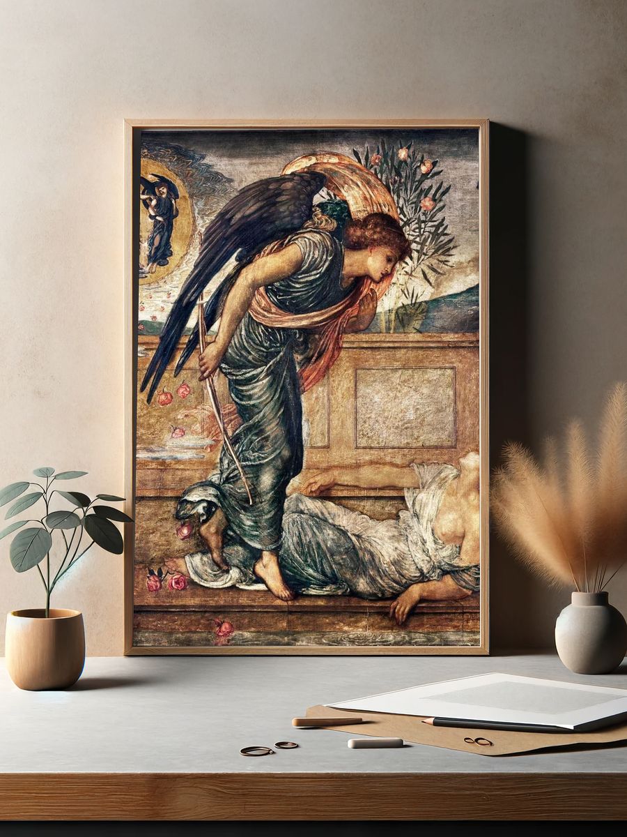 Angel of Death — Fine Art Print. — room view 2