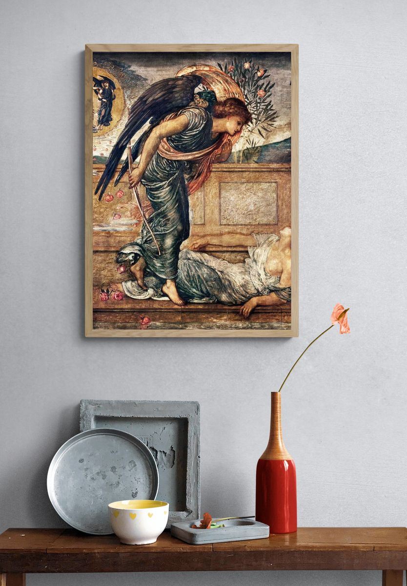 Angel of Death — Fine Art Print. — room view 3