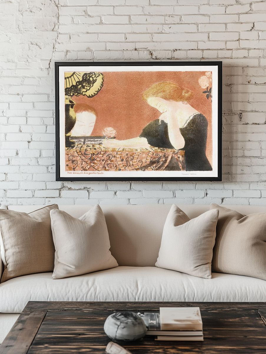 Intimate Reflection — Fine Art Print. — room view 1