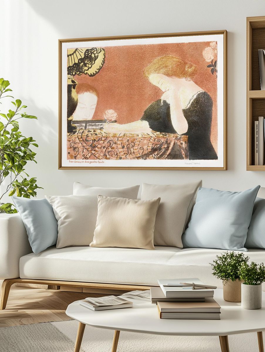 Intimate Reflection — Fine Art Print. — room view 2