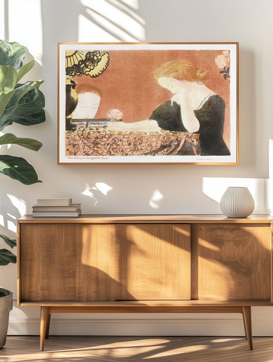 Intimate Reflection — Fine Art Print. — room view 3