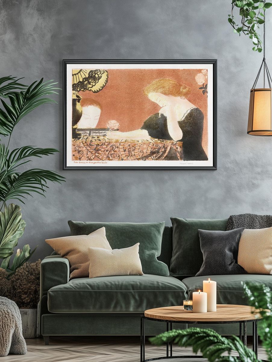 Intimate Reflection — Fine Art Print. — room view 4