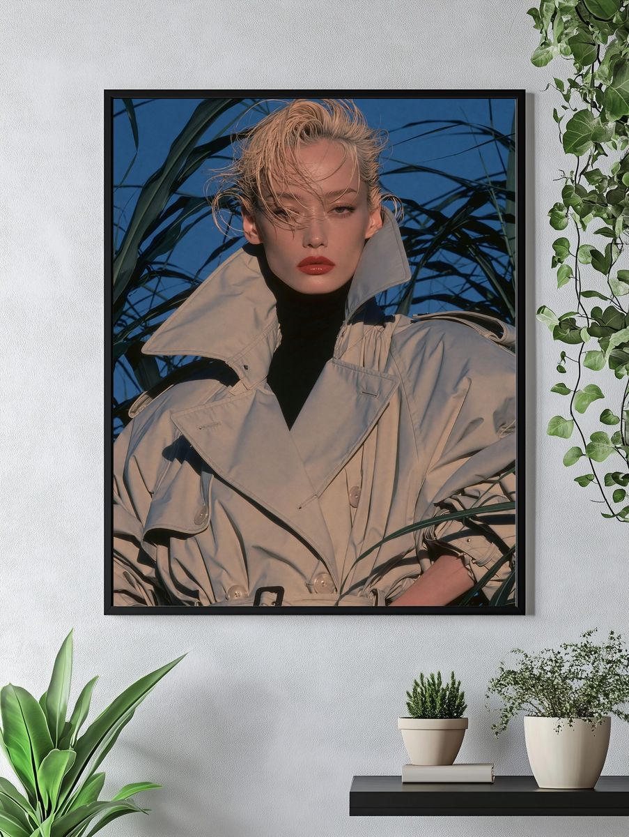 Fashion Portrait Photography Poster. — room view 4