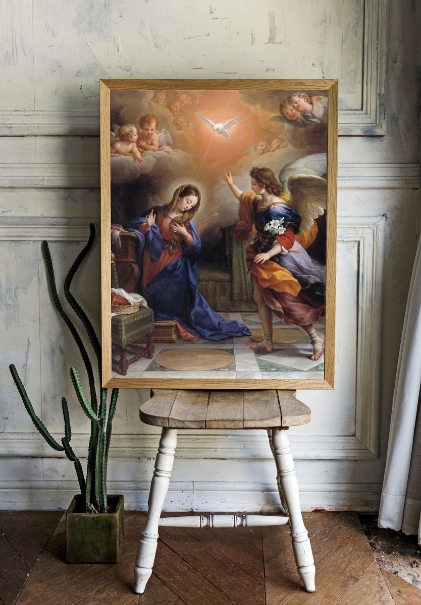 Annunciation — Fine Art Print. — room view 1