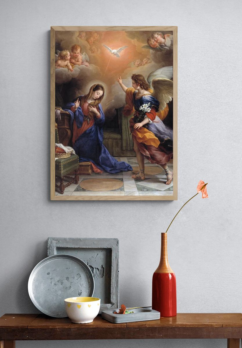 Annunciation — Fine Art Print. — room view 3
