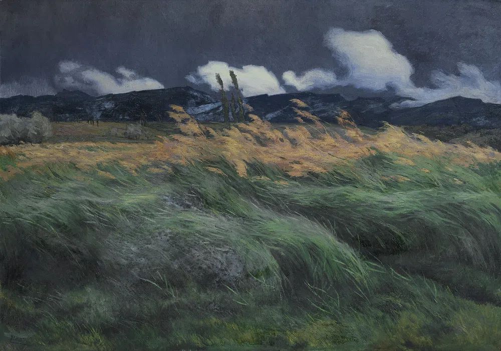 Landschap (1895 - 1905) Louis. poster detail